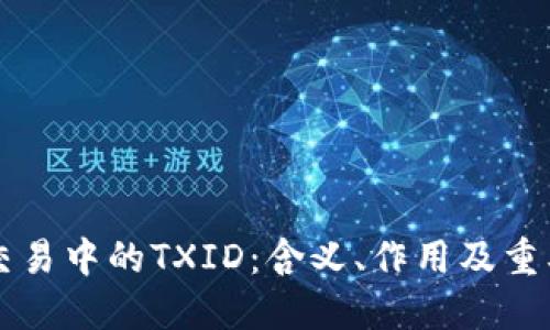 区块链交易中的TXID：含义、作用及重要性详解