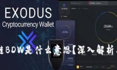 区块链BDW是什么意思？深入解析与应用